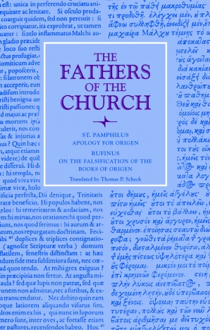 Cover of 'Apology for Origen' by Pamphilus and Rufinus of Aqualeia 