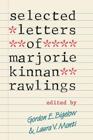 Cover of 'Selected Letters of Marjorie Kinnan Rawlings' 